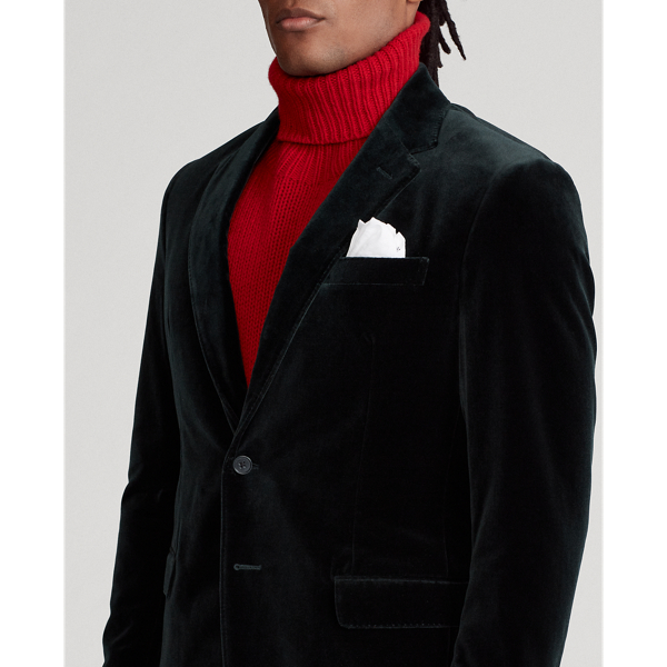 Green Polo Velvet Dinner Jacket Polo Ralph Lauren 6
