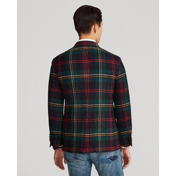 Green Plaid Polo Soft Plaid Wool Sport Coat Polo Ralph Lauren 4