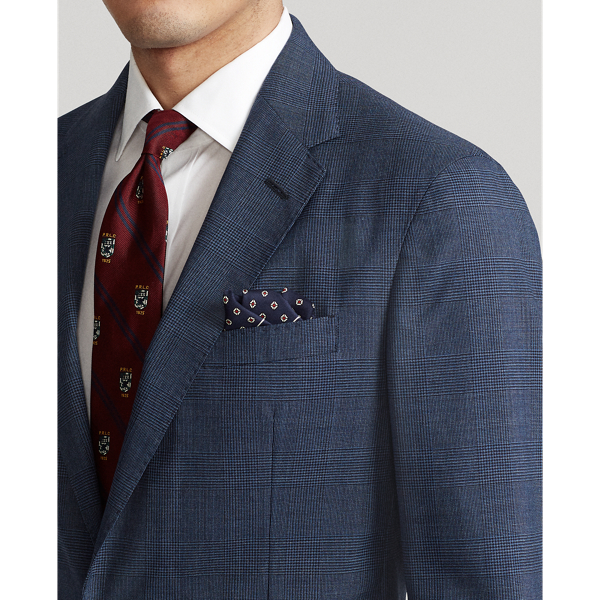 Navy Polo Glen Plaid Wool Suit Jacket Polo Ralph Lauren 6