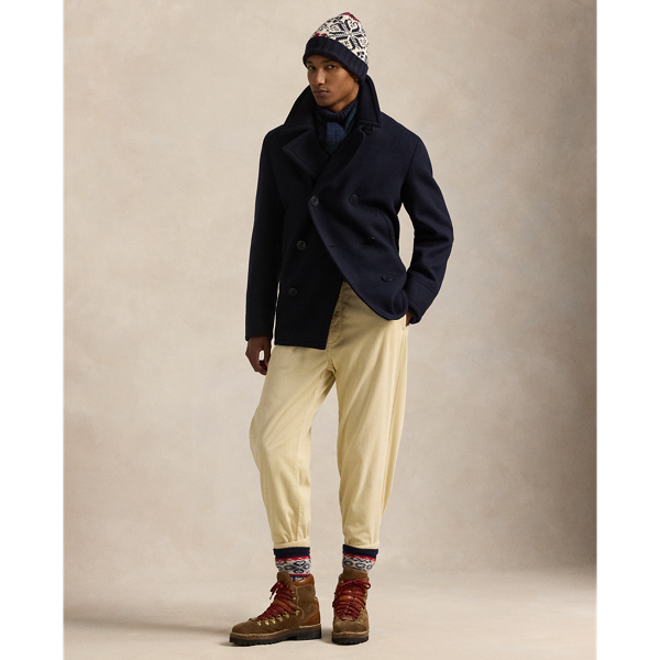 POLO RALPH LAURENウールブレンド メルトン ピーコート Men's Polo Wool-Blend Melton Peacoat | Ralph Lauren