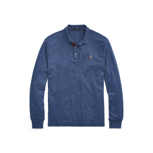 Polo en coton doux Custom Slim Fit Polo Ralph Lauren en 1