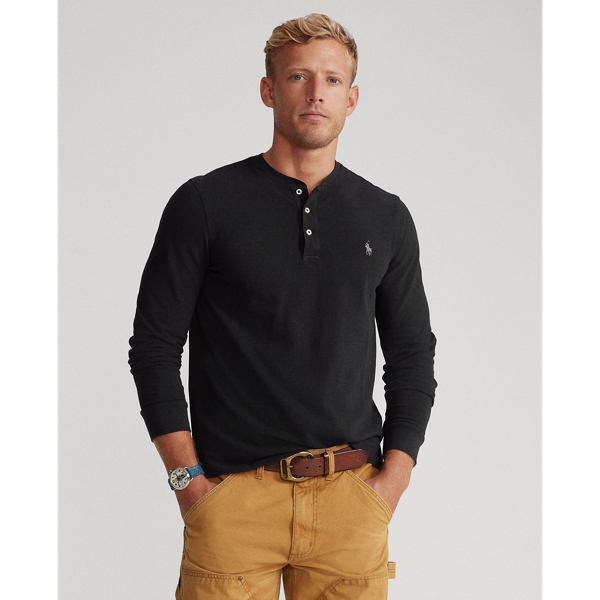 Featherweight Mesh Henley Shirt