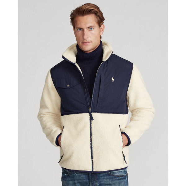 Ralph lauren men's fleece jacket sale