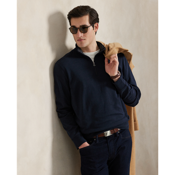 Collared shirt quarter zip hotsell