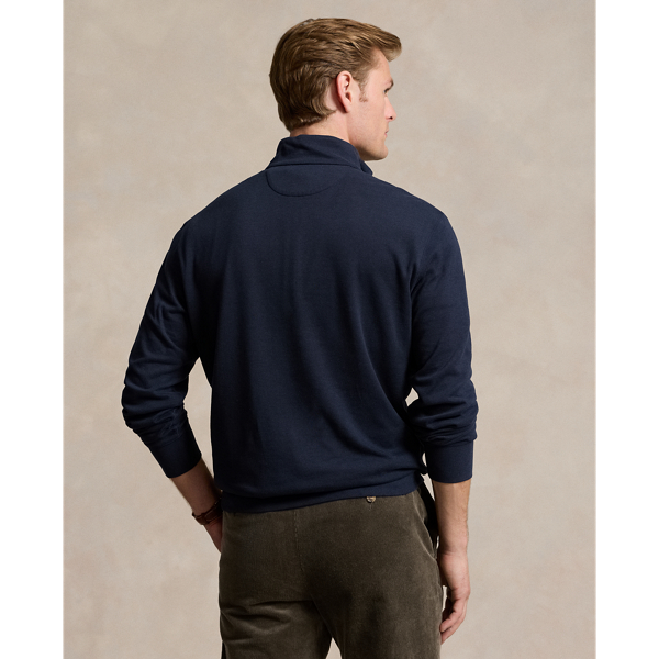 Luxury Jersey Quarter Zip Pullover