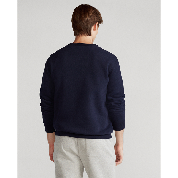 Navy Cotton-Blend-Fleece Sweatshirt Polo Ralph Lauren 5