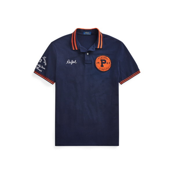 Custom Slim Tiger Mesh Polo for Men Ralph Lauren UK