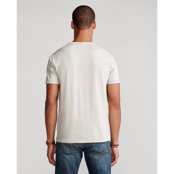 Stadium Pepper Heather Custom Slim Polo Tiger T-Shirt Polo Ralph Lauren 4