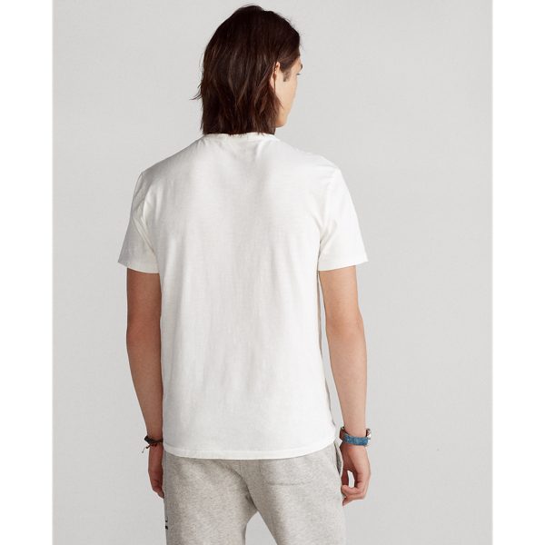 Deckwash White Custom Slim Polo Tiger T-Shirt Polo Ralph Lauren 5