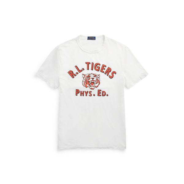 Custom Slim Polo Tiger T-Shirt Polo Ralph Lauren in 1