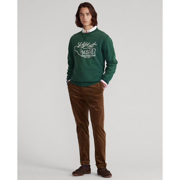 Newport Navy Fleece Graphic Sweatshirt Polo Ralph Lauren 4