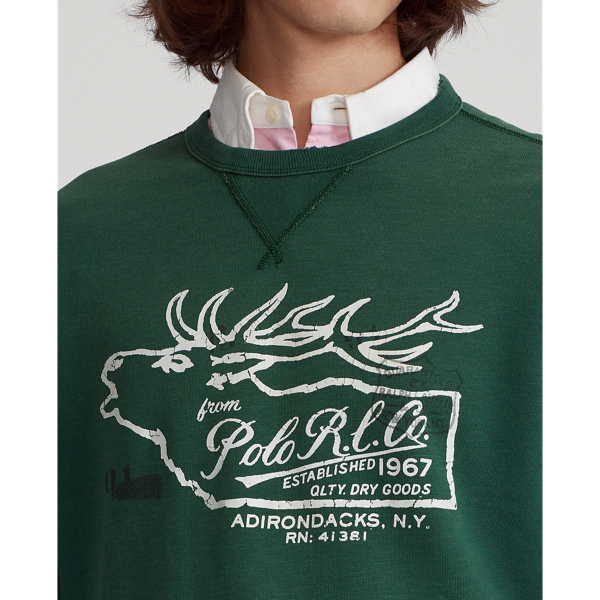Newport Navy Fleece Graphic Sweatshirt Polo Ralph Lauren 6