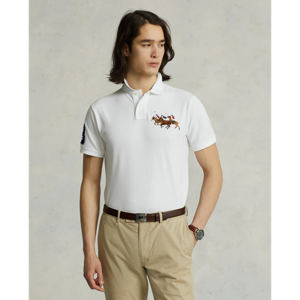 Polo ralph lauren custom slim fit polo shirt on sale