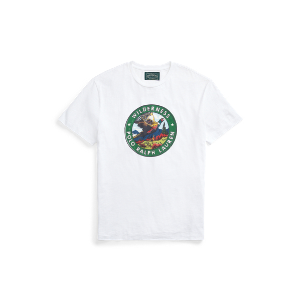 T-shirt graphique classique en jersey Polo Ralph Lauren en 1