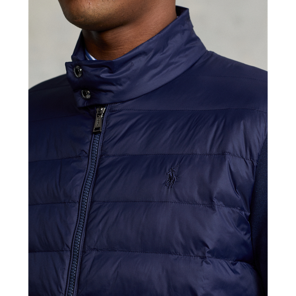 Newport Navy Quilted Hybrid Jacket Polo Ralph Lauren 6
