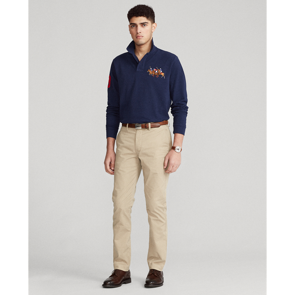 Newport Navy Classic Fit Triple-Pony Mesh Polo Shirt Polo Ralph Lauren 4