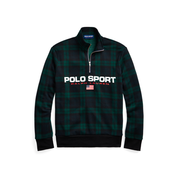 Tartan-Sweatshirt Polo Sport Polo Ralph Lauren in Blackwatch-Karo 2