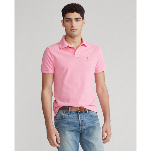 Carmel Pink Pink Pony Custom Slim Fit Polo Shirt Pink Pony 1