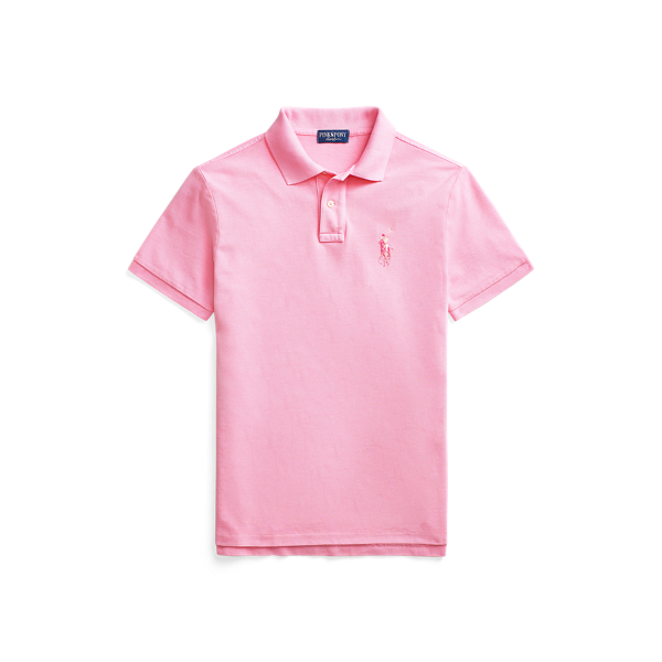 Carmel Pink Pink Pony Custom Slim Fit Polo Shirt Pink Pony 2