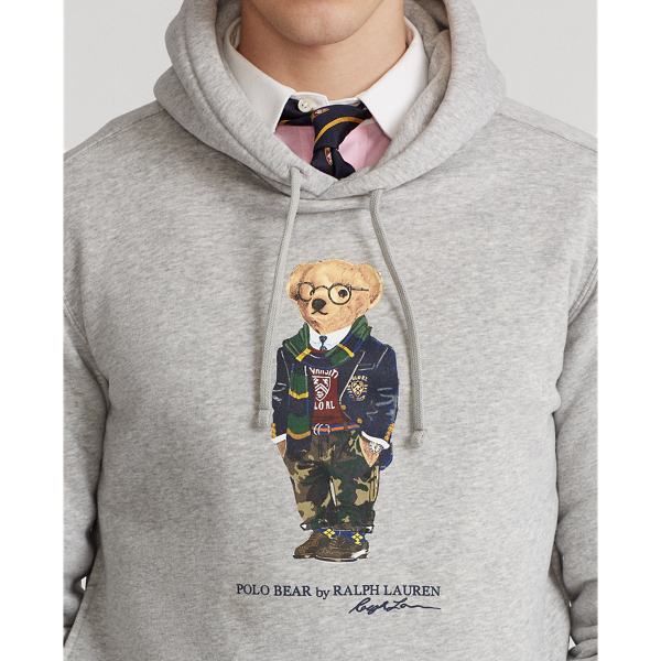 Polo ralph lauren men's preppy bear fleece sweatshirt online