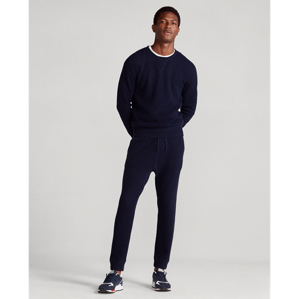 Washable Cashmere Crewneck Sweater Polo Ralph Lauren em Hunter Navy 4