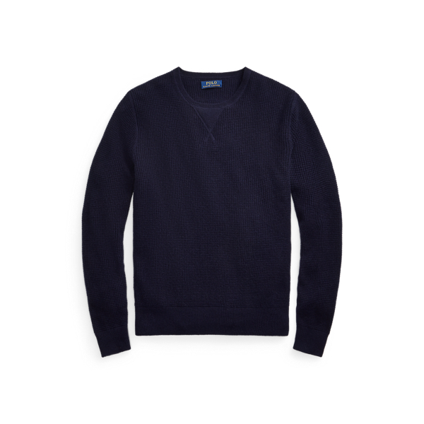 Washable Cashmere Crewneck Sweater Polo Ralph Lauren em Hunter Navy 2
