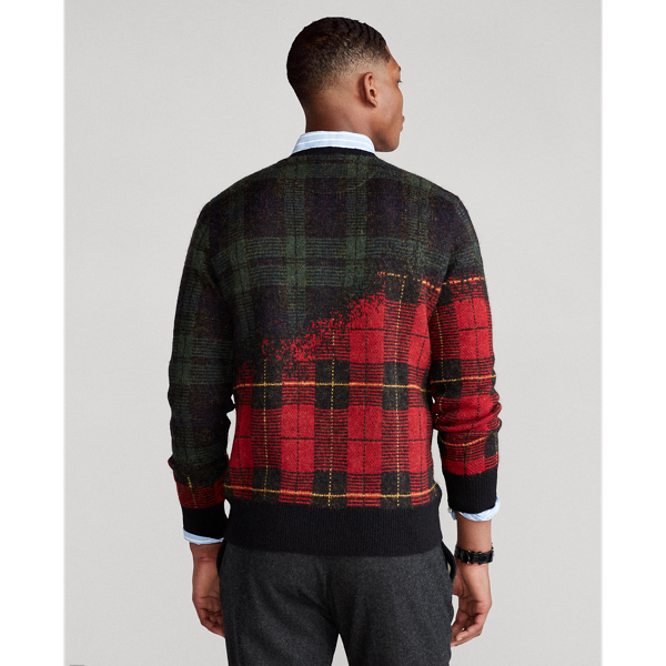 Plaid Multi Plaid Skull-and-Bones Jumper Polo Ralph Lauren 4