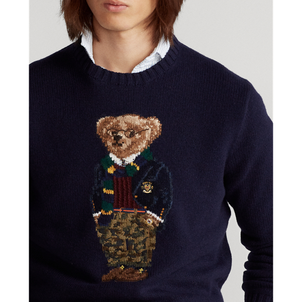 Ralph lauren preppy bear sweater sales