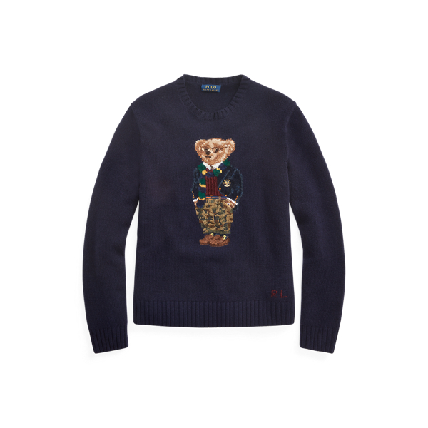 Preppy Polo Bear Jumper Ralph Lauren UK