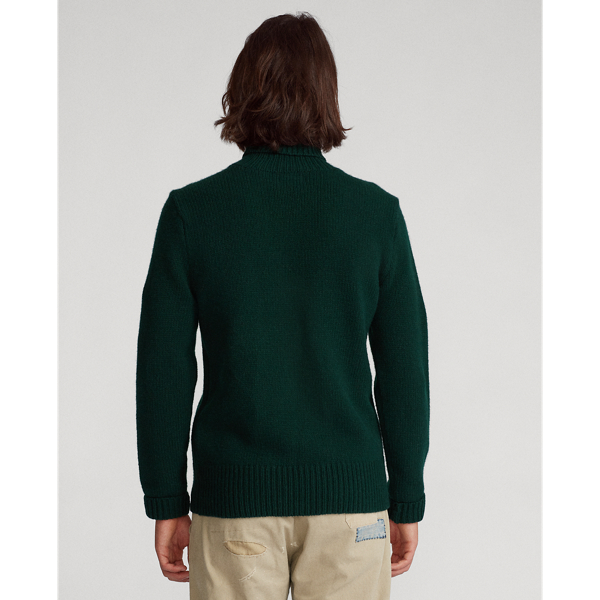Wollen turtleneck-trui Polo Ralph Lauren in Hunt Club-groen 4