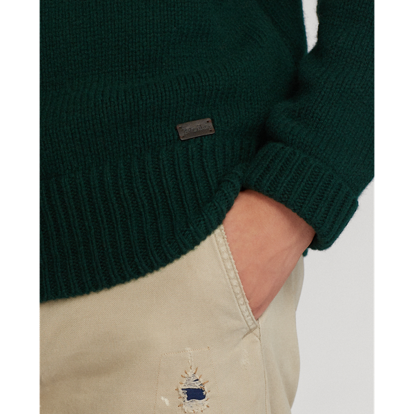 Wollen turtleneck-trui Polo Ralph Lauren in Hunt Club-groen 5