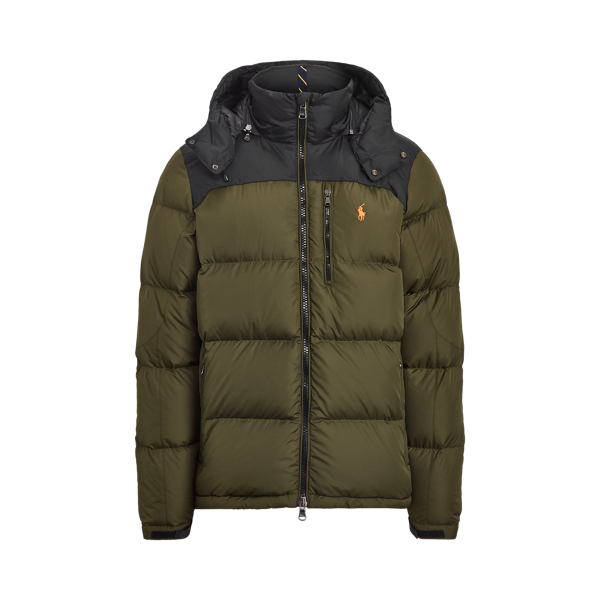 Colour-Blocked Down Jacket Big & Tall 1