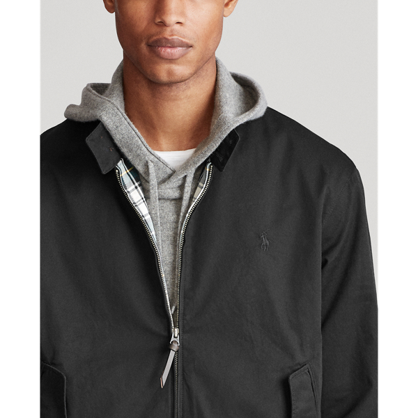 Black Twill Jacket Big & Tall 6
