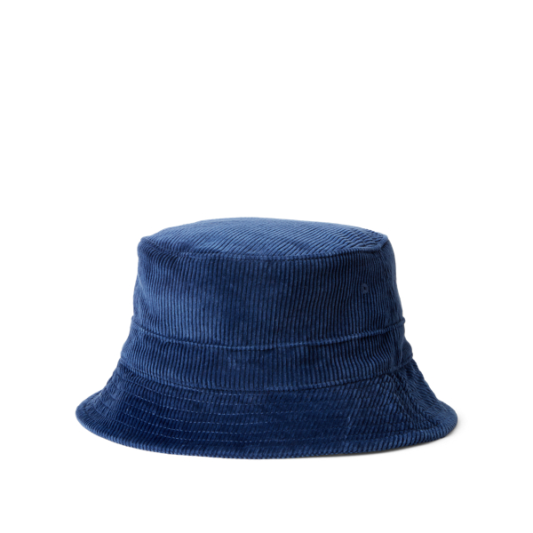 Hunter Navy Corduroy Bucket Hat Polo Ralph Lauren 2
