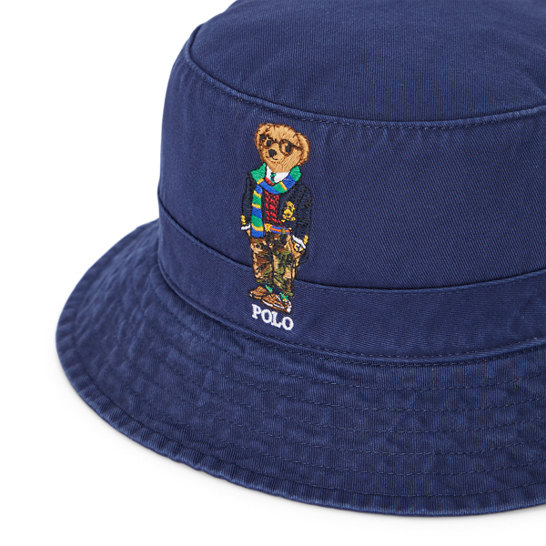Newport Navy Polo Bear Chino Bucket Hat Polo Ralph Lauren 3