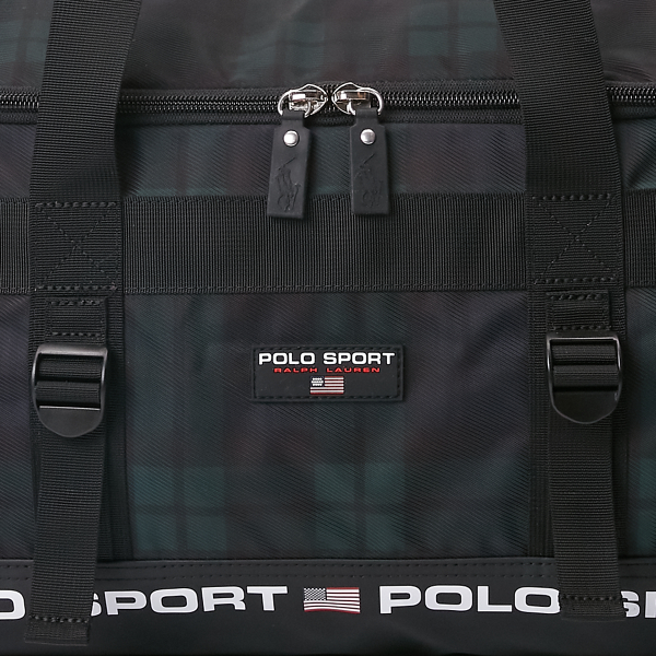 Blackwatch Polo Sport Black Watch Plaid Duffel Polo Ralph Lauren 6