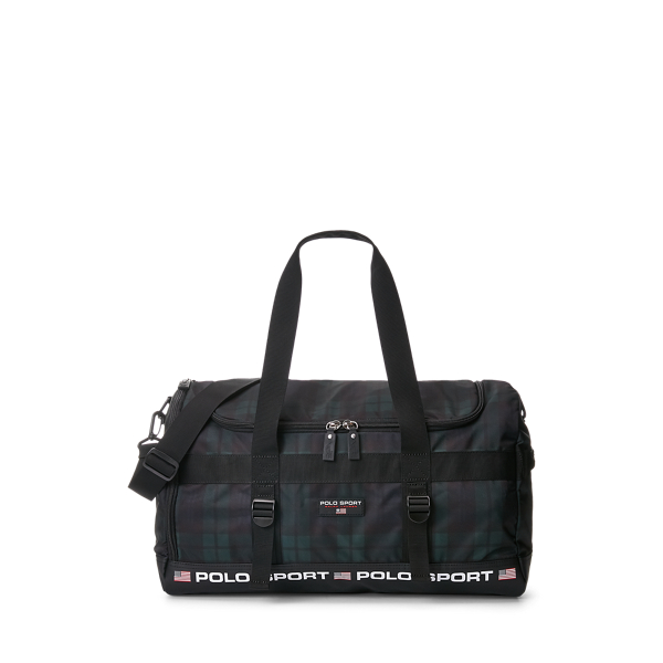 Polo Sport Black Watch Plaid Duffel