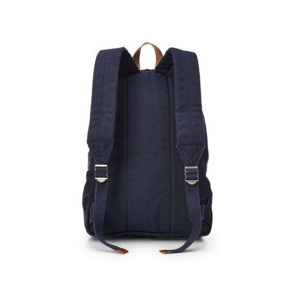 Navy Polo Bear Canvas Backpack Polo Ralph Lauren 4
