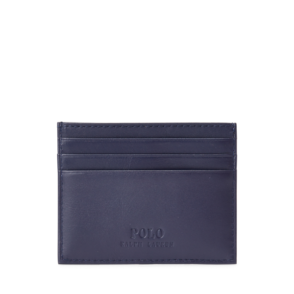Navy Polo Bear Leather Card Case Polo Ralph Lauren 2