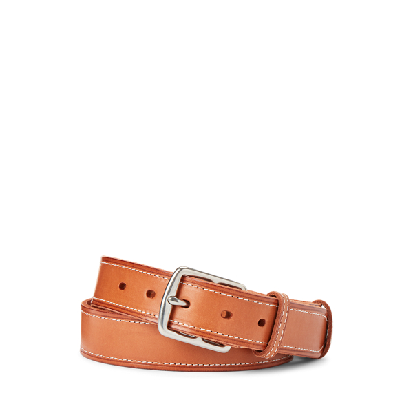Topstitched Leather Belt Polo Ralph Lauren 1