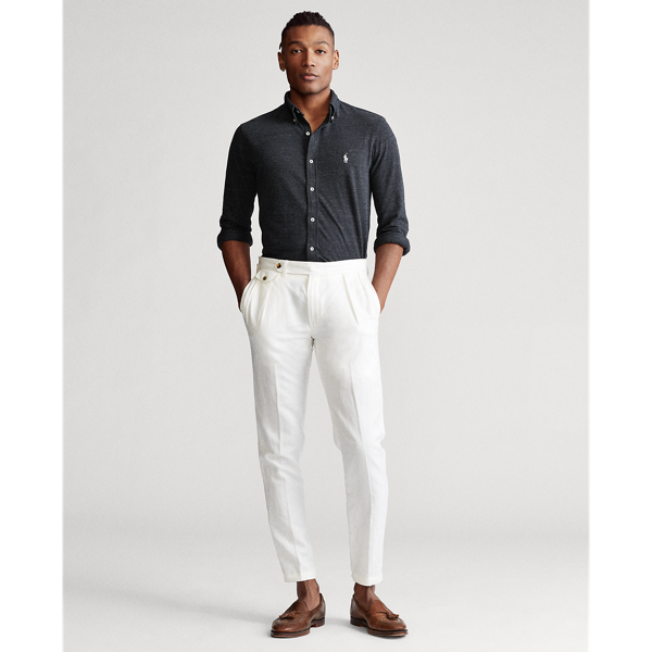 Black Marl Heather Featherweight Mesh Shirt Big & Tall 3