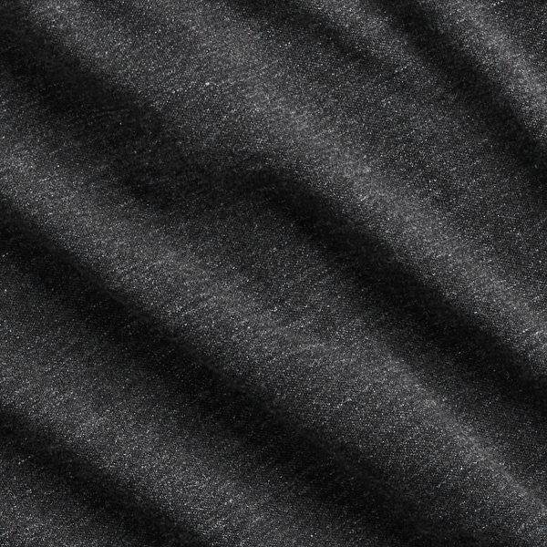 Black Marl Heather Featherweight Mesh Shirt Big & Tall 6