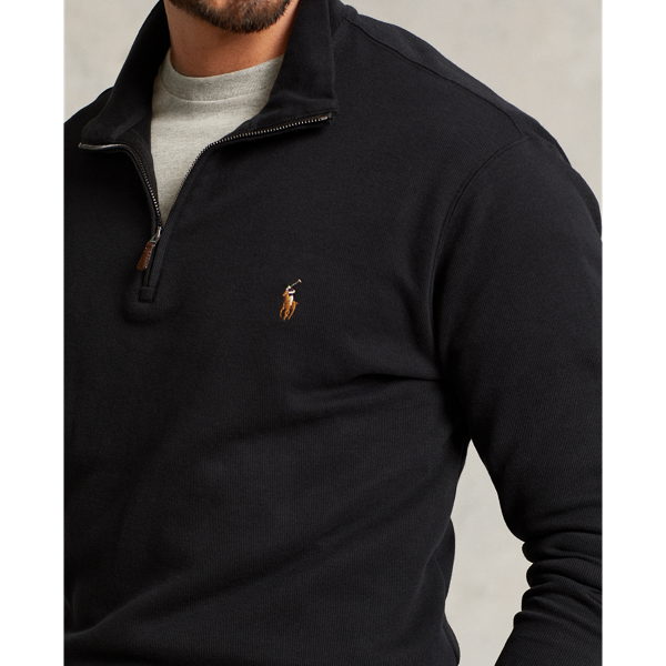 Estate Rib Quarter Zip Pullover Ralph Lauren UK