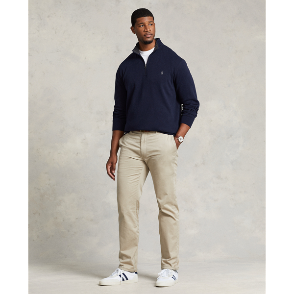 Luxury Jersey Quarter Zip Pullover