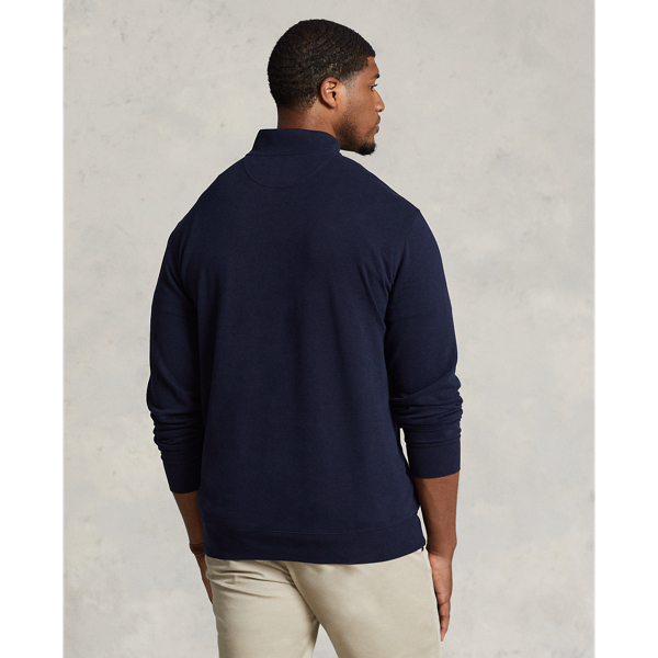 Luxury Jersey Quarter Zip Pullover