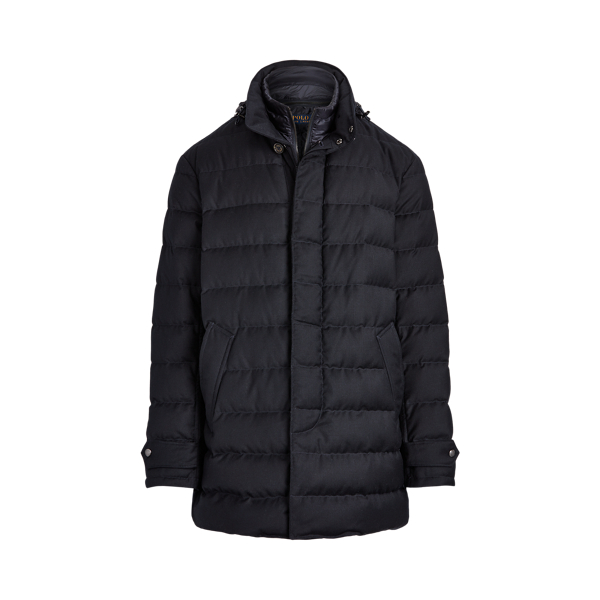 Collection Navy Layered-Effect Down Walking Coat Polo Ralph Lauren 2