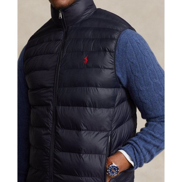 Le gilet rangeable Big & Tall en Marine collection 6
