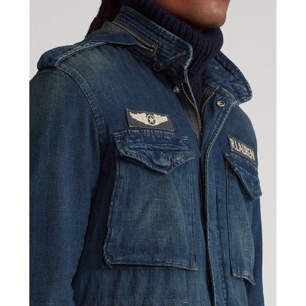DENIM&SUPPLY Ralph Laurenオフィサーズジャケット Denim Full-Zip Jacket | Ralph Lauren