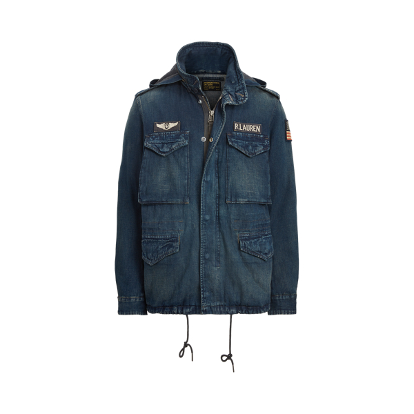 Denim Field Jacket for Men Ralph Lauren IE