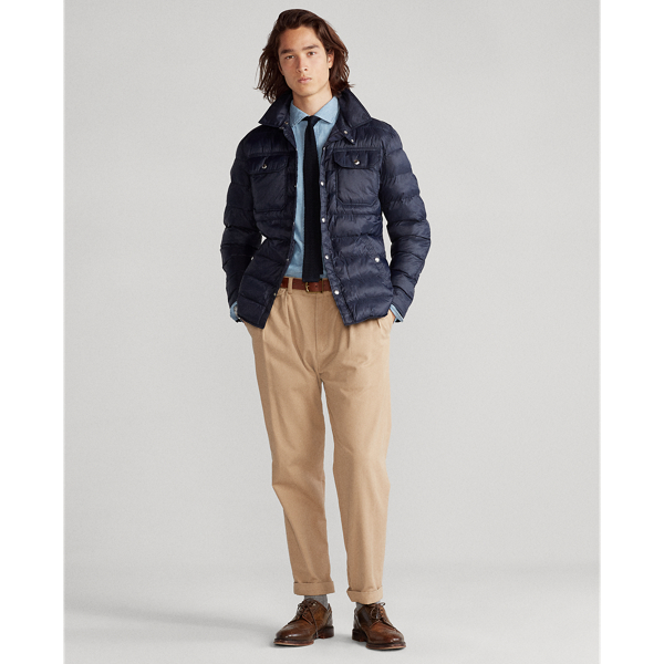 Collection Navy Water-Repellent Quilted Jacket Polo Ralph Lauren 4